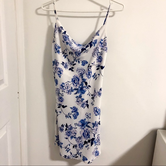 UO Cowl Neck Slip Dress (size M) - Picture 1 of 7